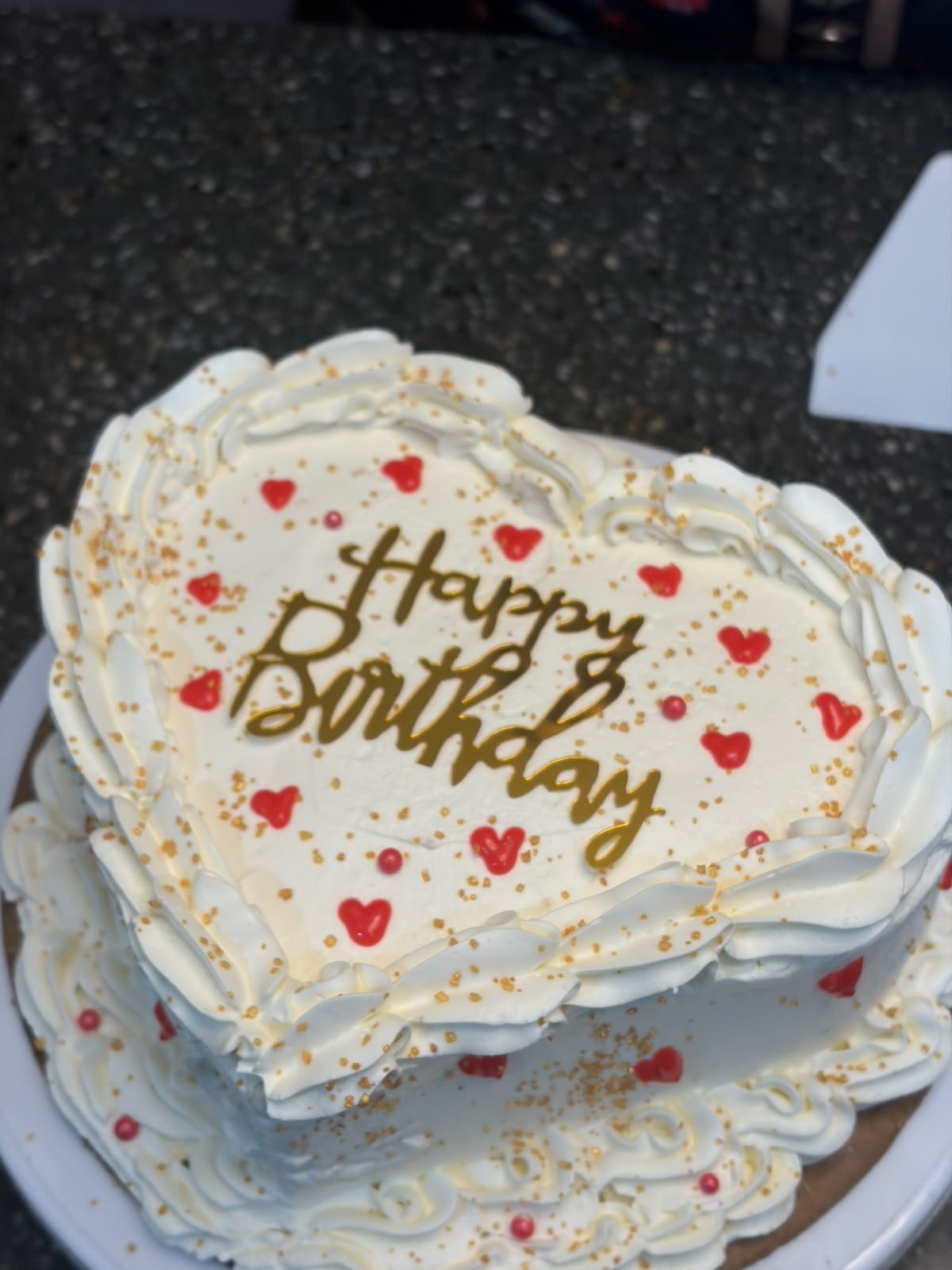 Heart cake