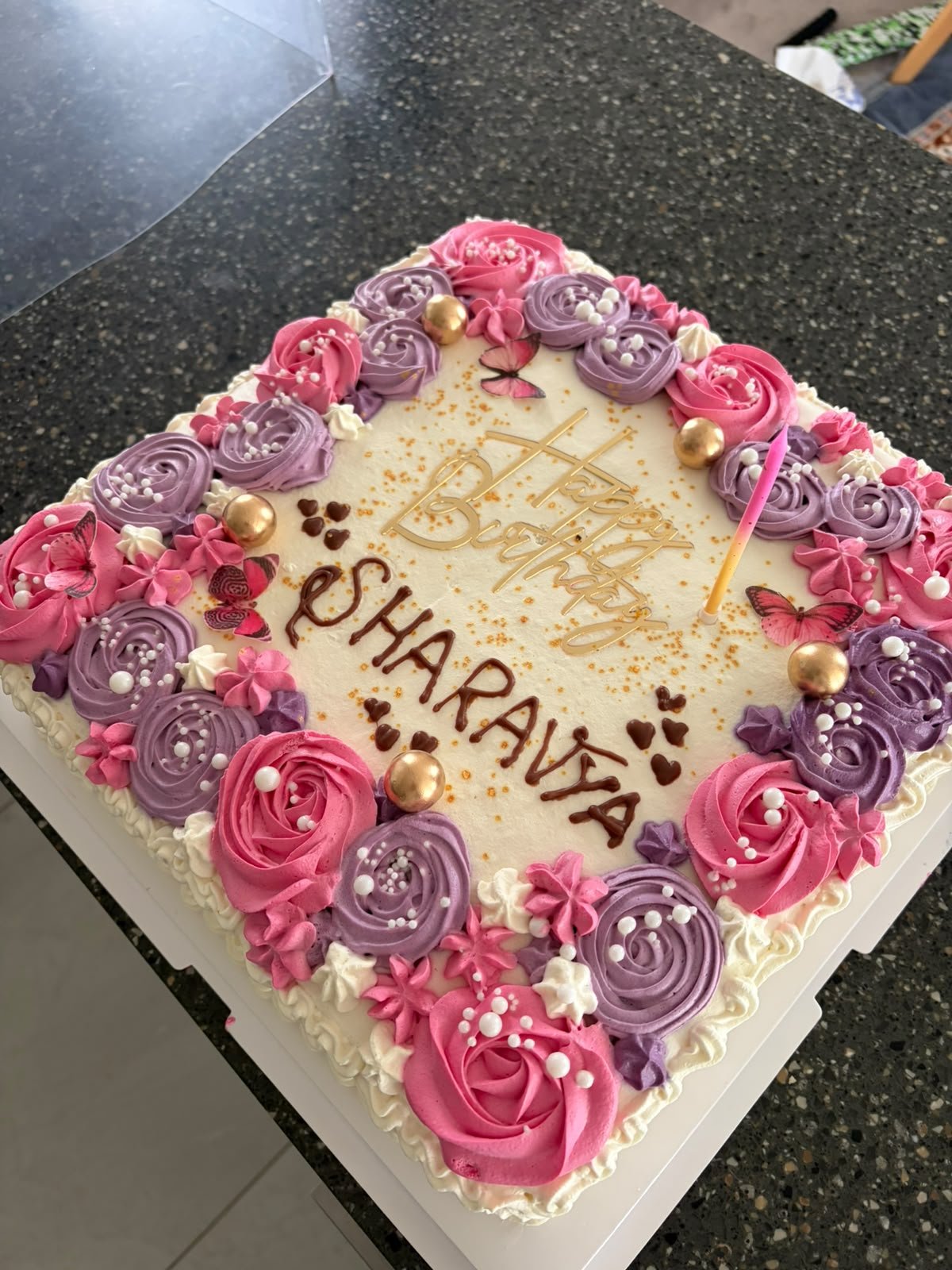 Custom name cake